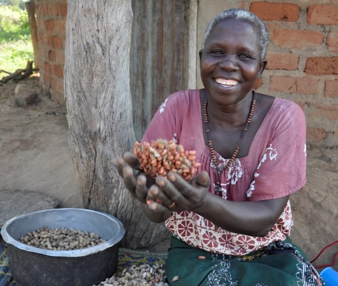 Woman from Uganda. ActionAid Ireland.