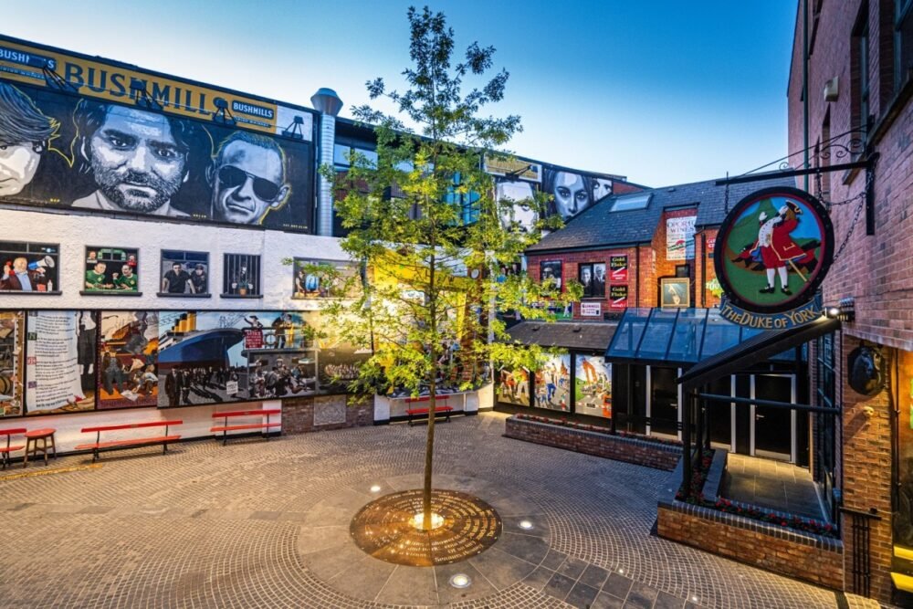 Credit: https://dukeofyorkbelfast.com/the-dark-horse-courtyard/