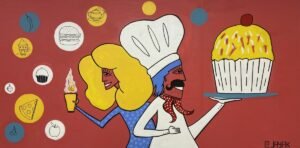 JayFik recently finished a double mural commission for Blanchardstown CTC