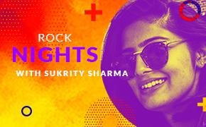 Rock Nights with Sukrity Sharma playing for Babylon